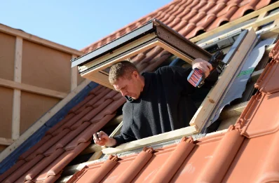 Pose de fenêtres de toit Velux à Barry